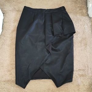 Like new City Chic faux leather pencil skirt. Size XS/14